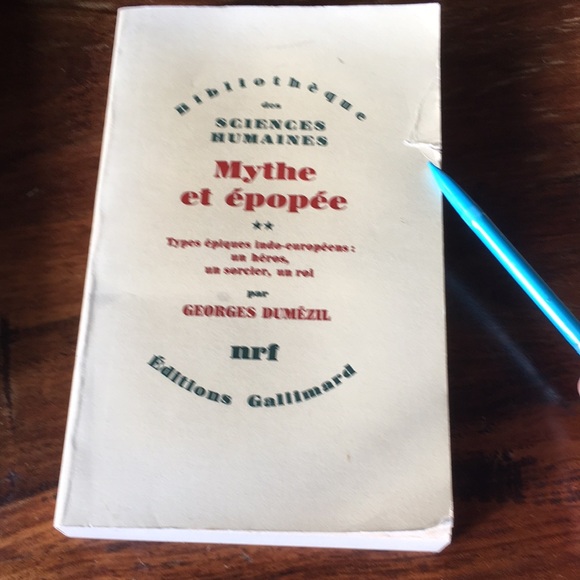 Mythe et Epopee (myth and epic) by Georges Dumezil French Language edition - Picture 13 of 16